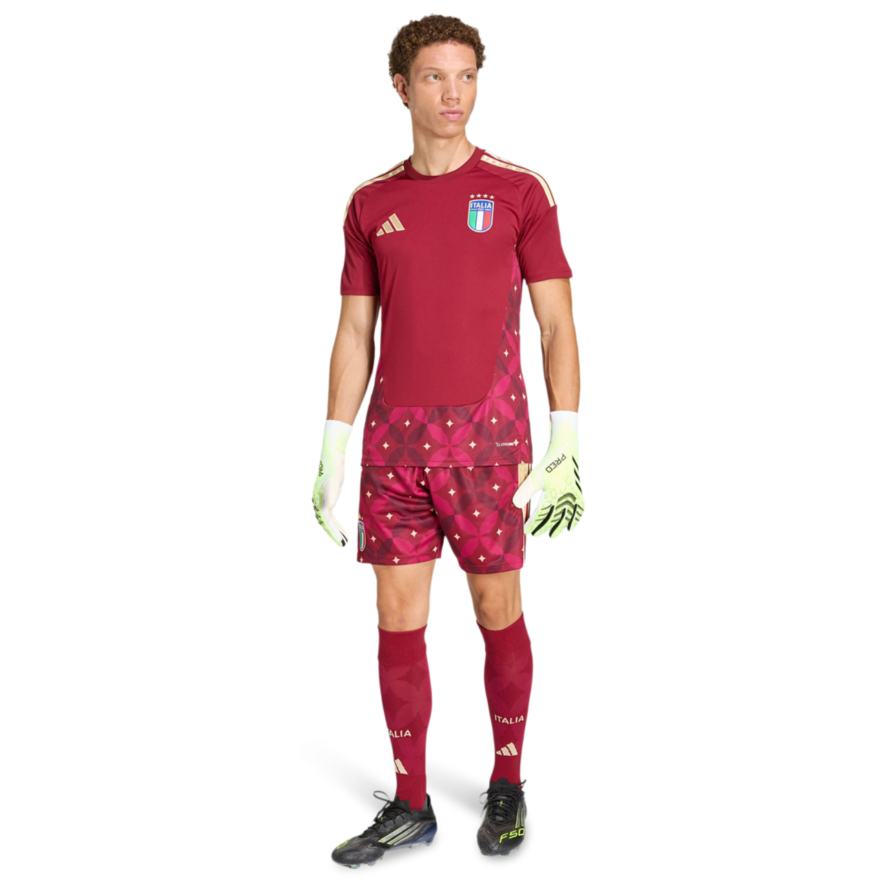 adidas Italy 26 Home Goalkeeper Jersey Immagine 2 di 6. Tocca per aprire la galleria fotografica.