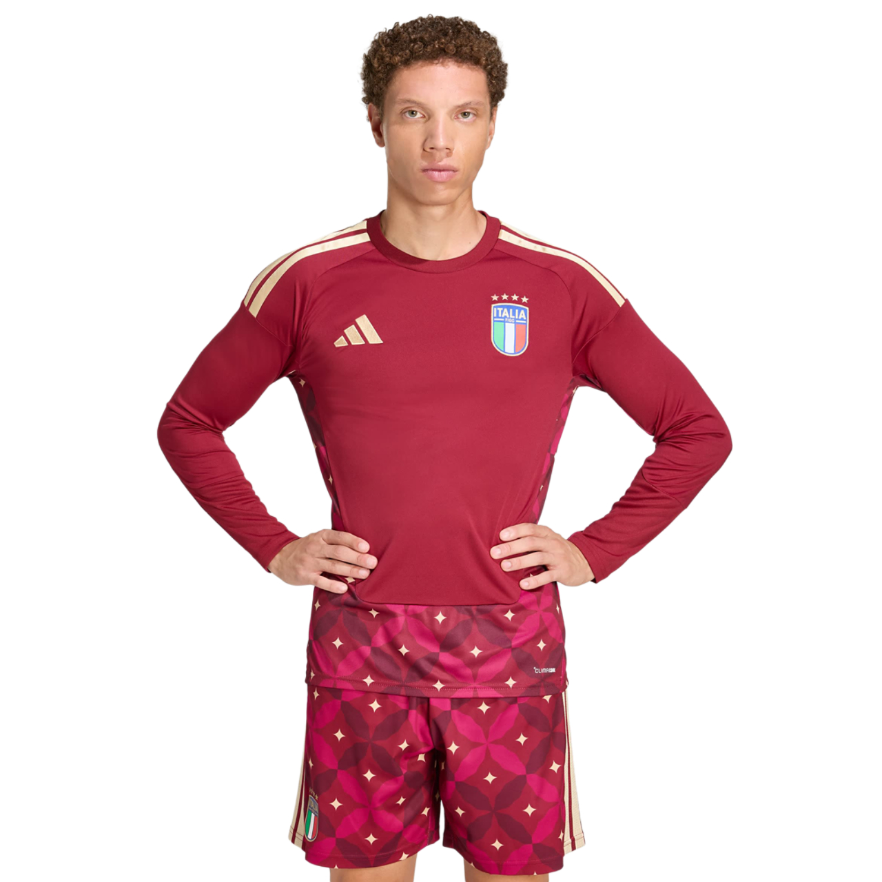 adidas Italy 26 Home Goalkeeper Jersey Image 1 of 6. Tap to open photo gallery.