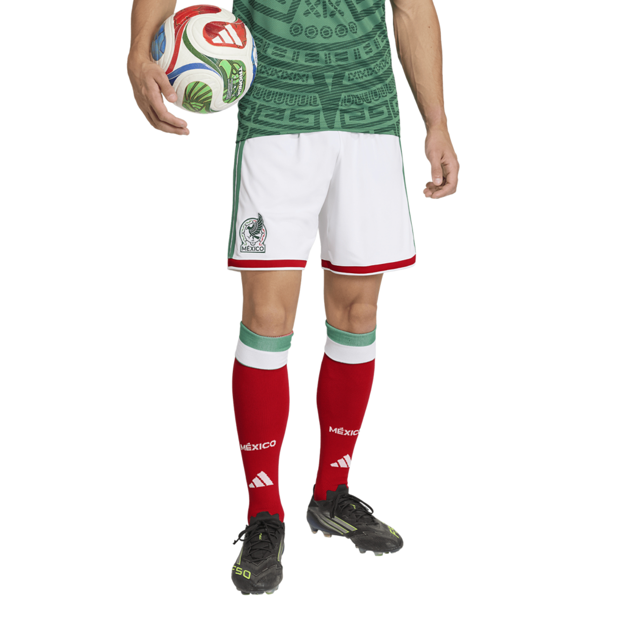 adidas Mexico 26 Home Replica Shorts Image 1 sur 6. Appuyez pour ouvrir la galerie de photos.