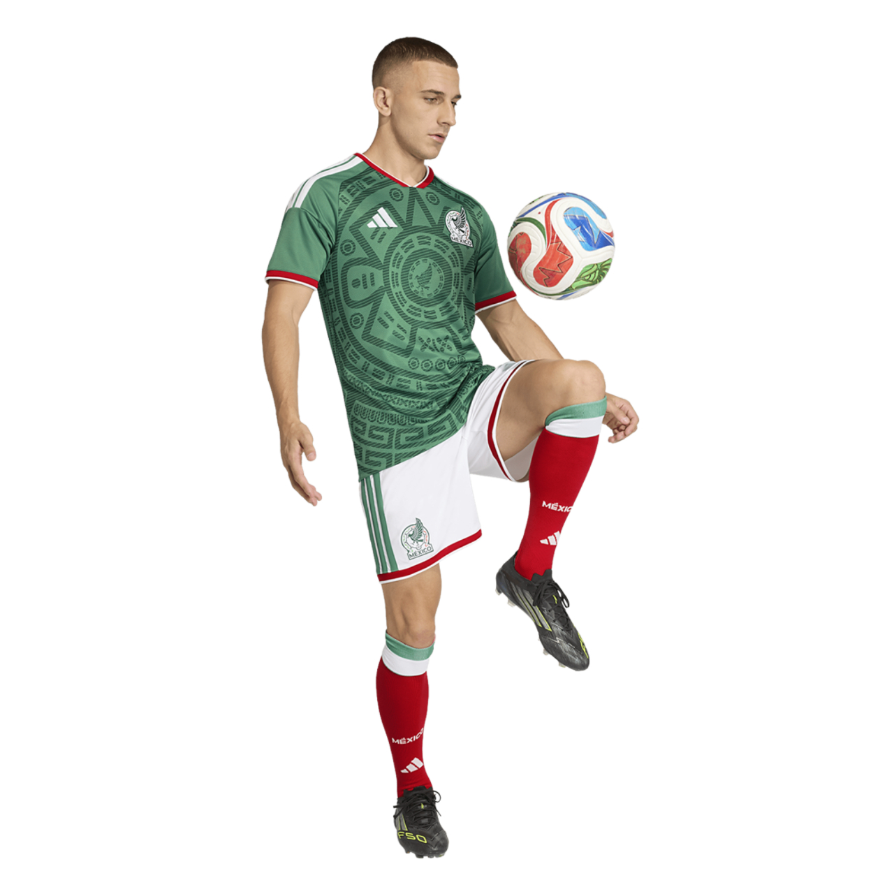 adidas Mexico 26 Home Replica Shorts Image 3 sur 6. Appuyez pour ouvrir la galerie de photos.