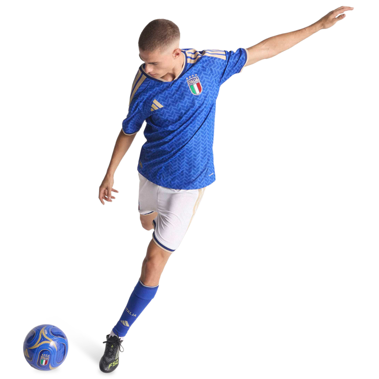 adidas Italy 26 Home Authentic Jersey Afbeelding 4 van 6. Tik om de fotogalerij te openen..