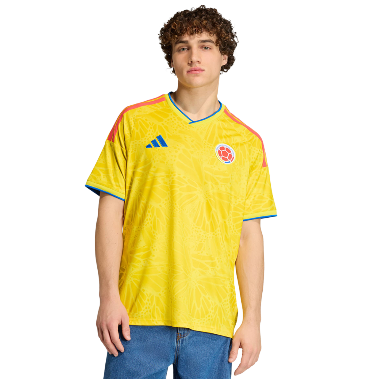 adidas Colombia 26 Home Replica Jersey Afbeelding 1 van 4. Tik om de fotogalerij te openen..