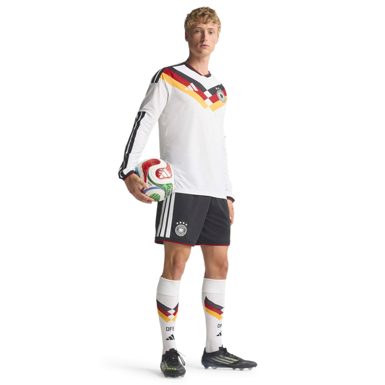 adidas Germany 26 Home Authentic Jersey Image 1 of 5. Tap to open photo gallery.