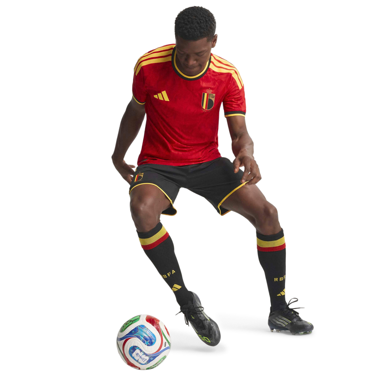 adidas Belgium 26 Home Authentic Jersey Image 5 sur 6. Appuyez pour ouvrir la galerie de photos.