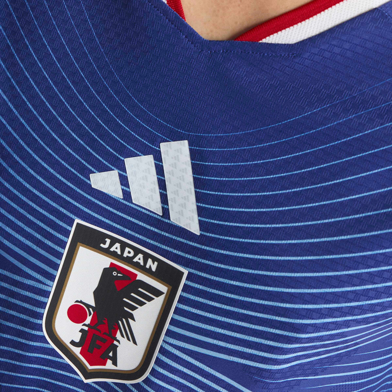 adidas Japan 26 Home Authentic Jersey Image 6 of 6. Tap to open photo gallery.