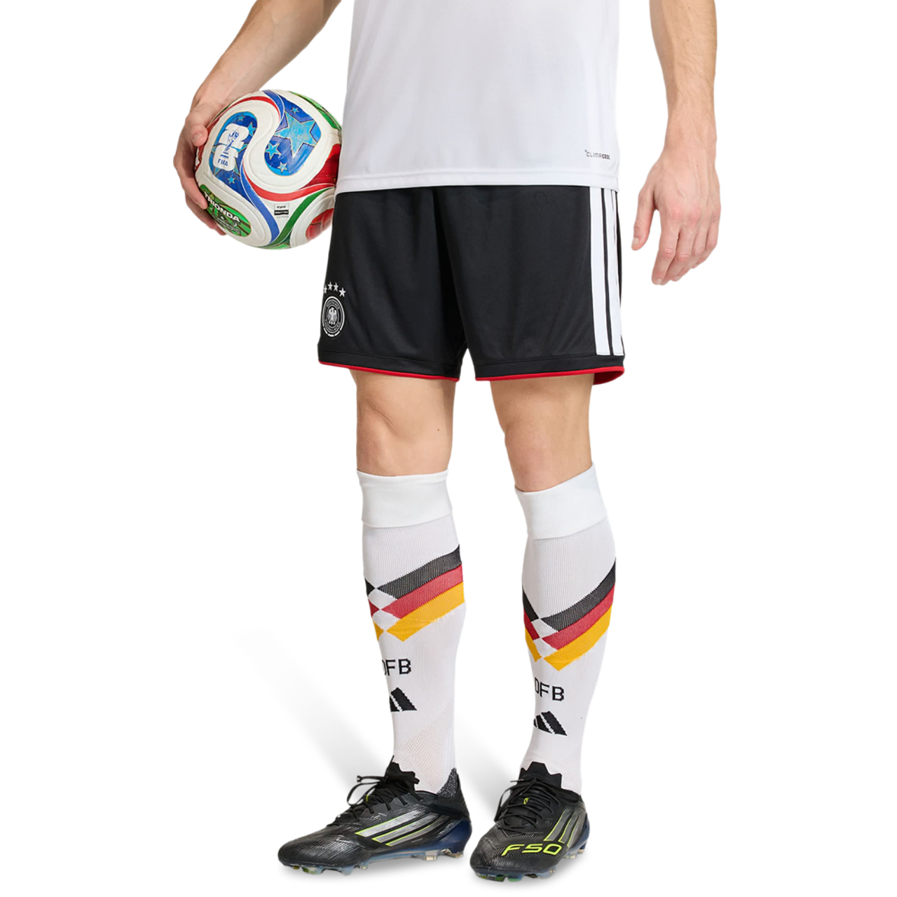adidas Germany 26 Home Authentic Shorts Afbeelding 1 van 5. Tik om de fotogalerij te openen..