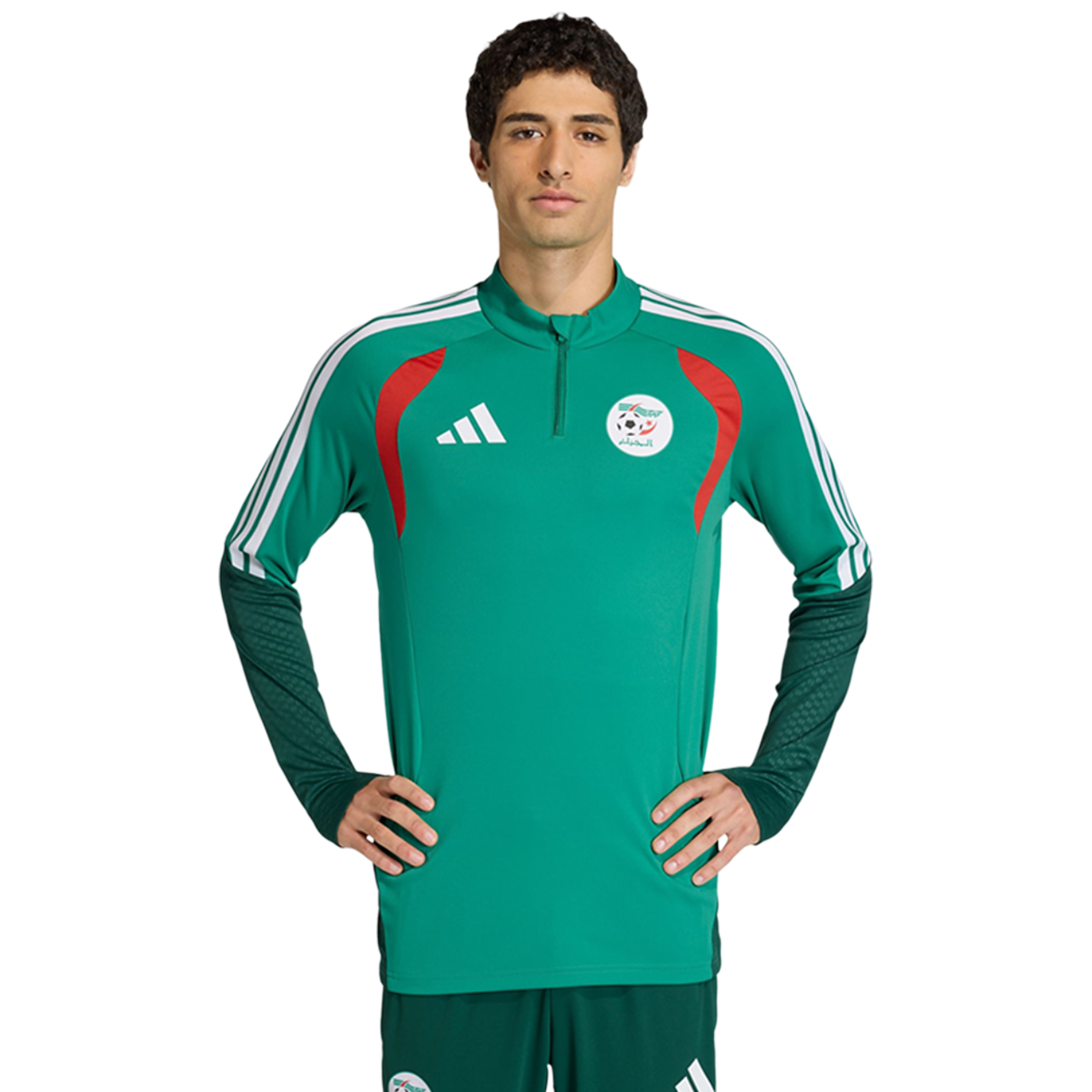 adidas Algeria 26 Training Top Image 1 sur 2. Appuyez pour ouvrir la galerie de photos.