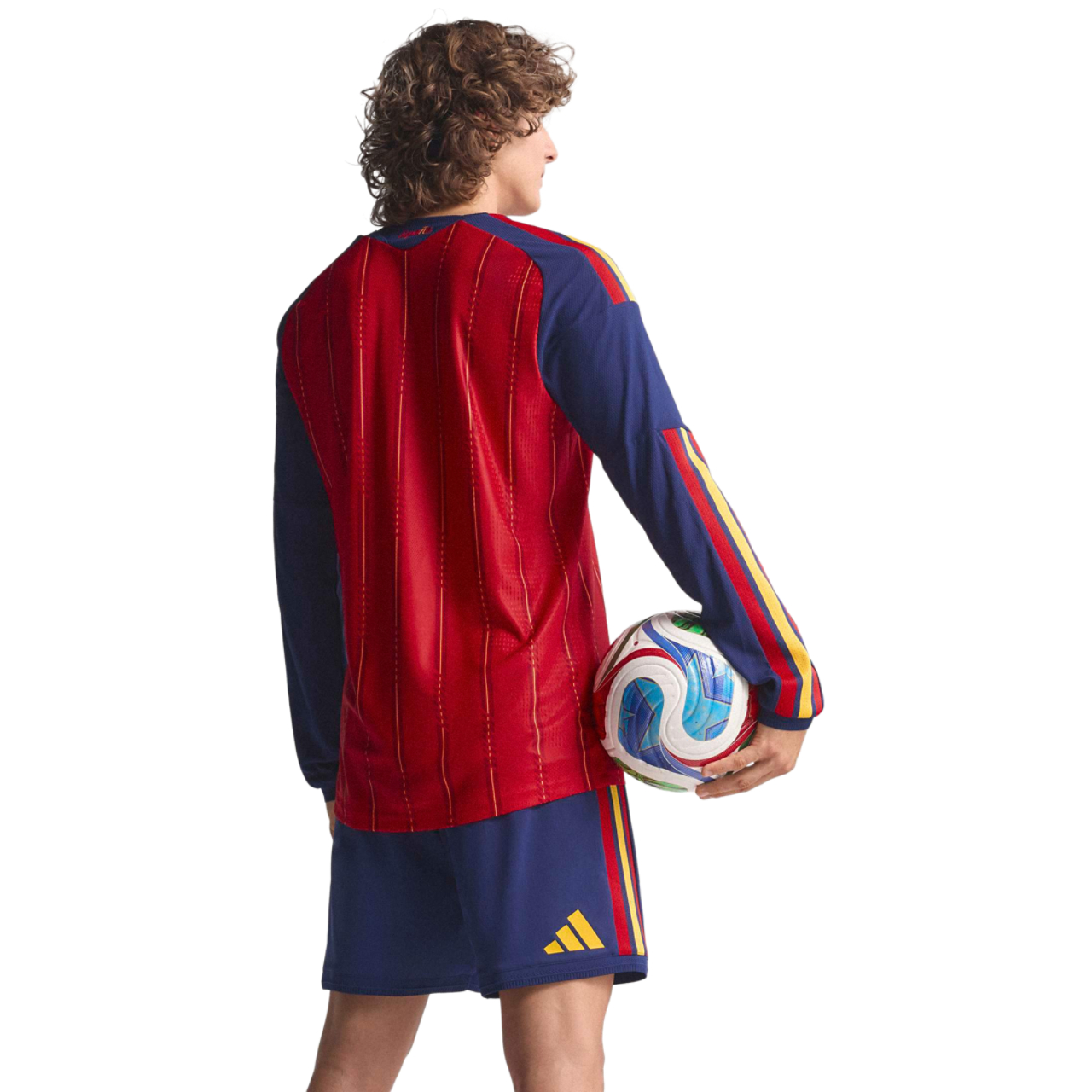 adidas Spain 26 Home Authentic Jersey Imagen 4 de 6. Toque para abrir la galería de fotos.