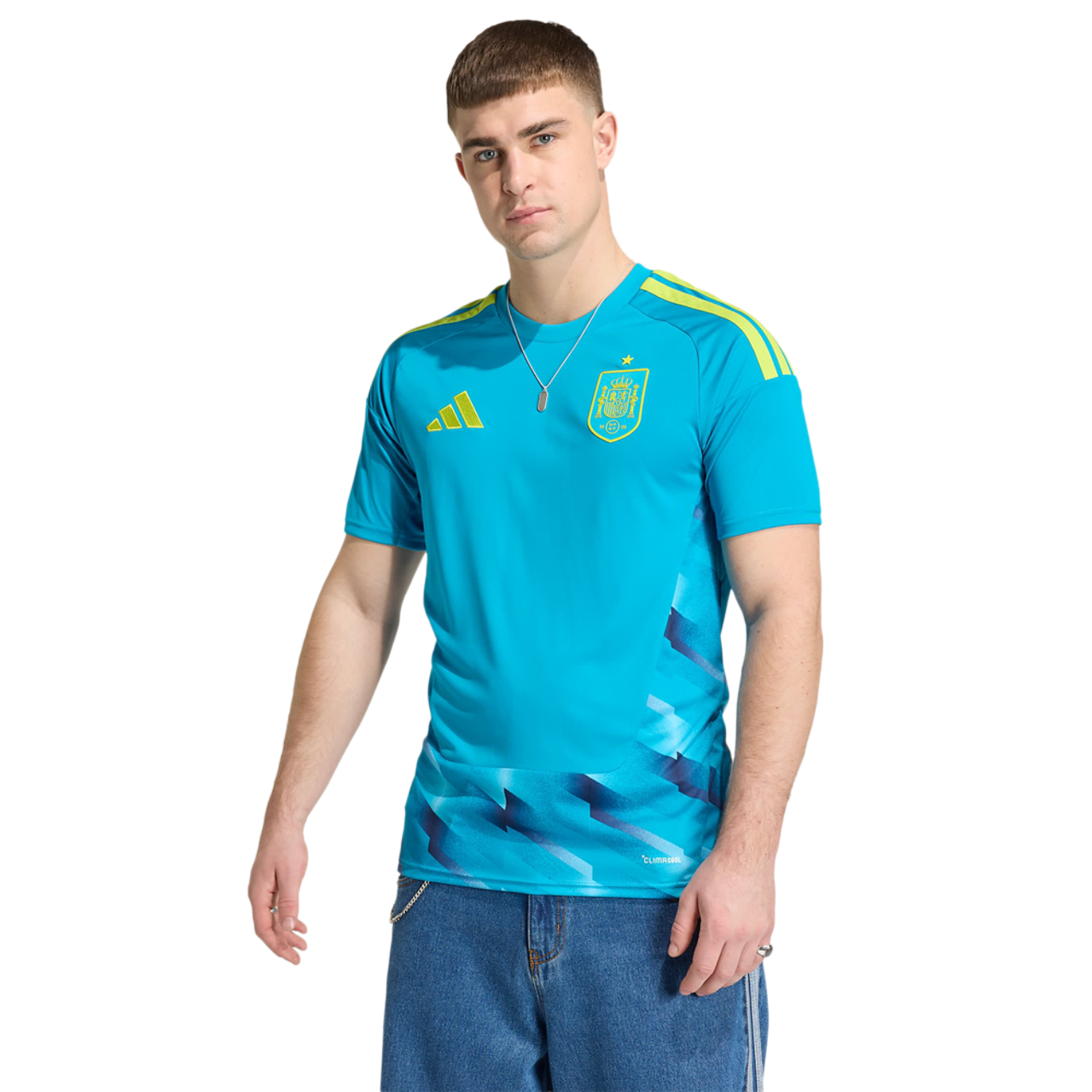 adidas Spain 26 Home Replica Goalkeeper Jersey Image 1 of 2. Tap to open photo gallery.