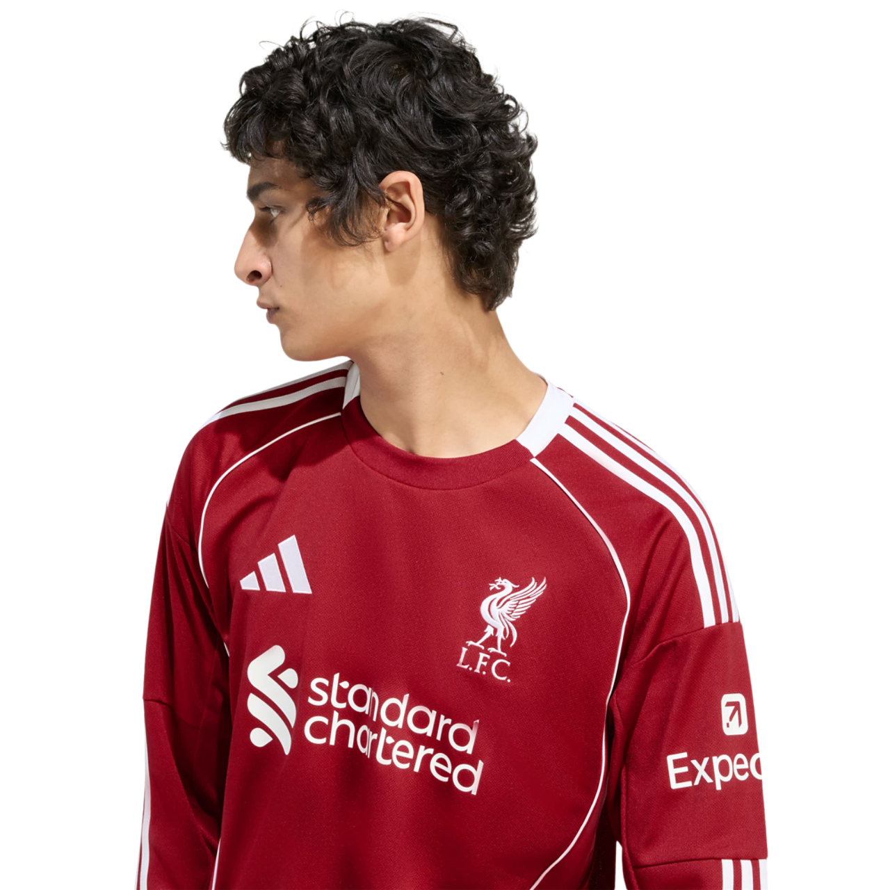 adidas Liverpool Fc 25/26 Home Jersey Bild 4 von 6. Antippen, um die Fotogalerie zu öffnen.