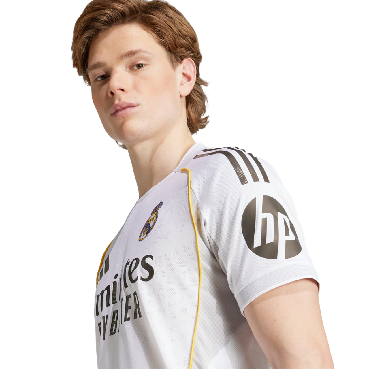 adidas Real Madrid 25/26 Home Authentic Jersey Image 4 of 6. Tap to open photo gallery.