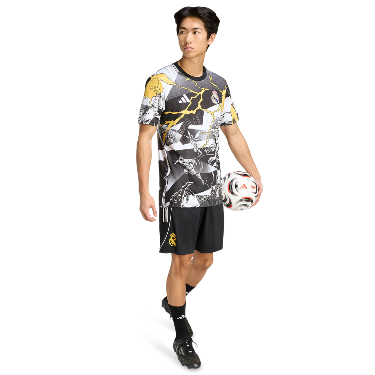 adidas Real Madrid Avengers 2526 Prematch Jersey Bild 2 von 6. Antippen, um die Fotogalerie zu öffnen.