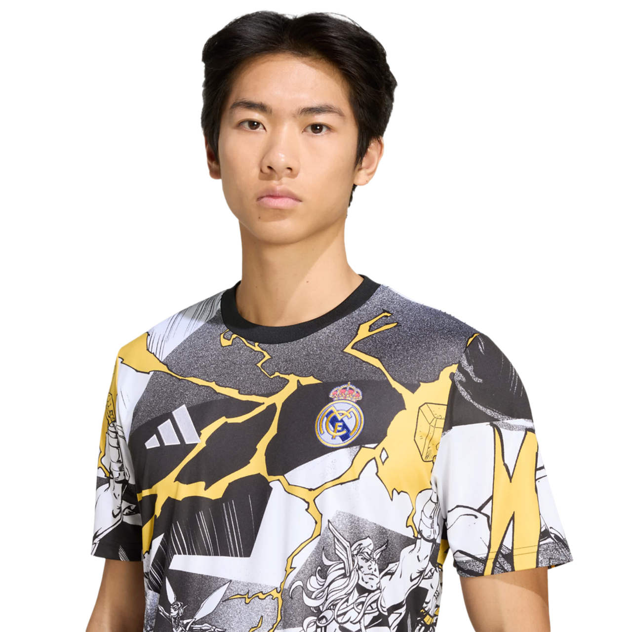 adidas Real Madrid Avengers 2526 Prematch Jersey Bild 4 von 6. Antippen, um die Fotogalerie zu öffnen.