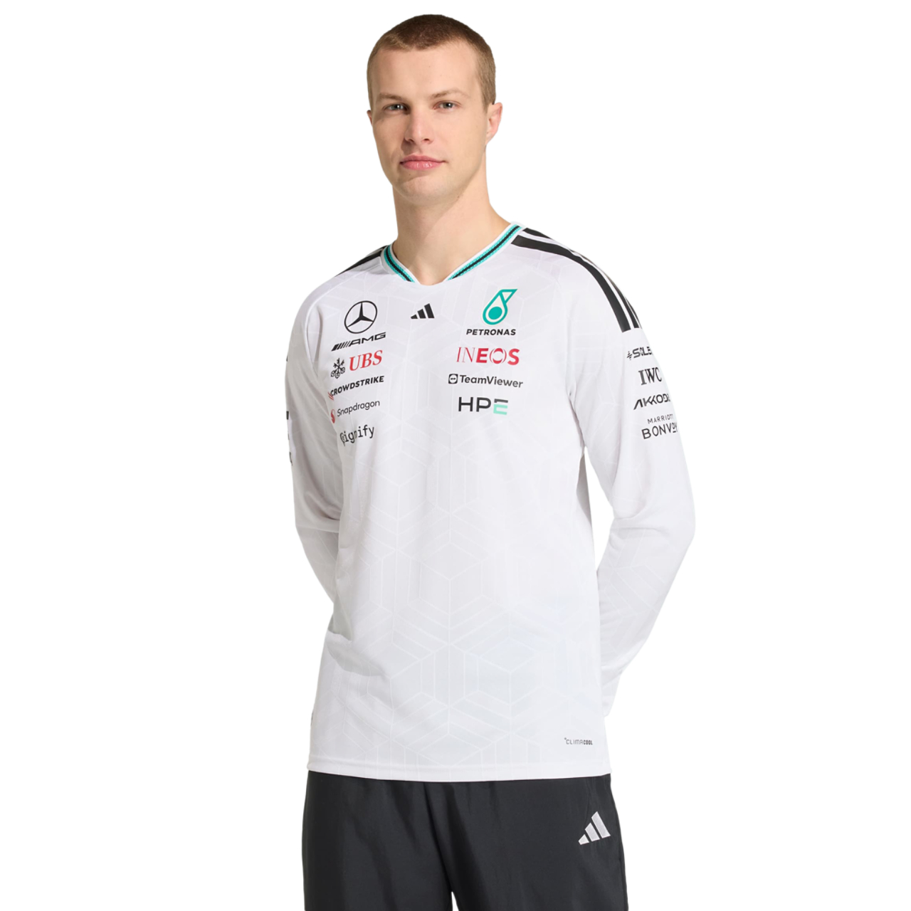 adidas Mercedes F1 Driver Authentic Jersey Immagine 1 di 5. Tocca per aprire la galleria fotografica.