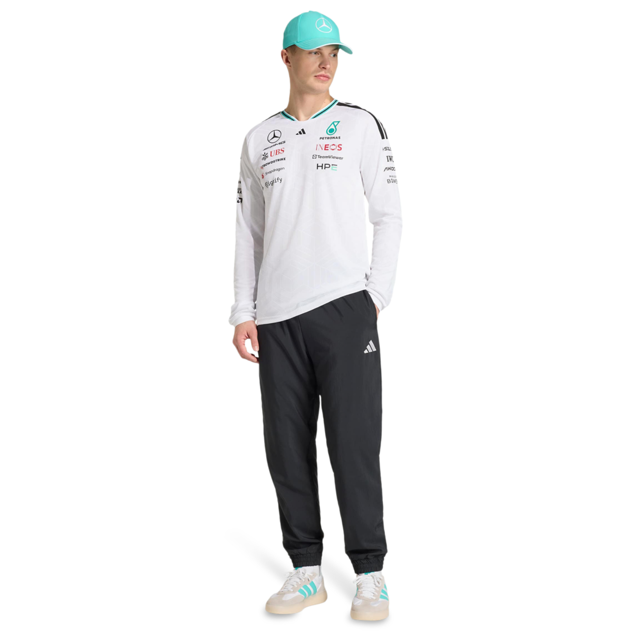 adidas Mercedes F1 Driver Authentic Jersey Immagine 2 di 5. Tocca per aprire la galleria fotografica.