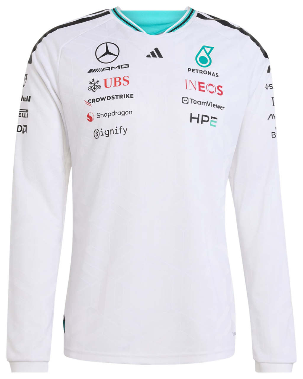 adidas Mercedes F1 Driver Authentic Jersey Immagine 5 di 5. Tocca per aprire la galleria fotografica.