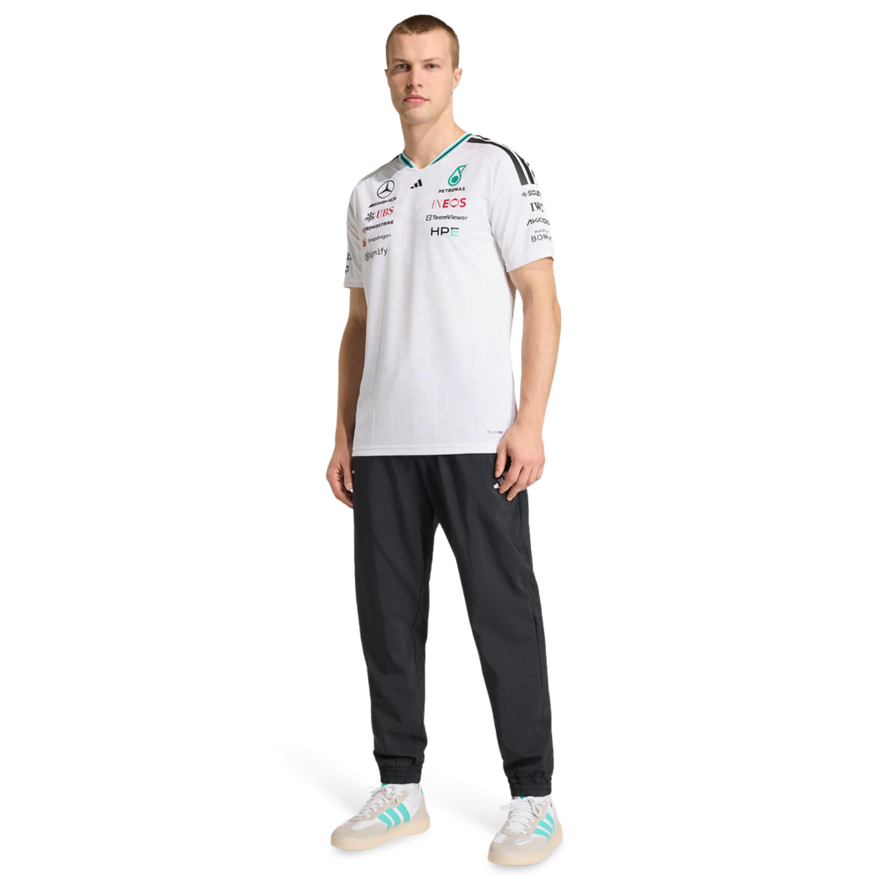 adidas Mercedes F1 Driver Authentic Jersey Immagine 2 di 5. Tocca per aprire la galleria fotografica.
