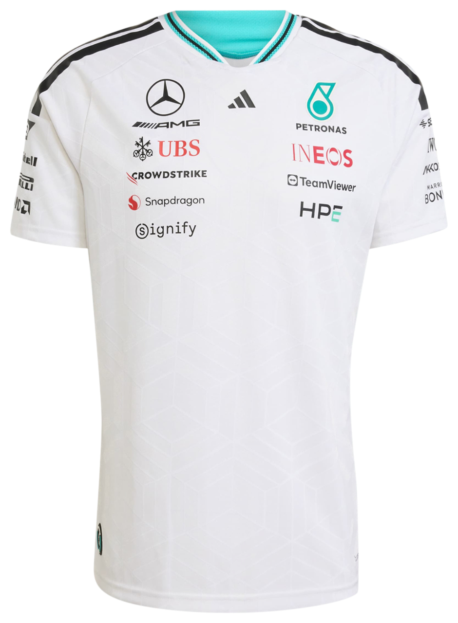 adidas Mercedes F1 Driver Authentic Jersey Immagine 5 di 5. Tocca per aprire la galleria fotografica.