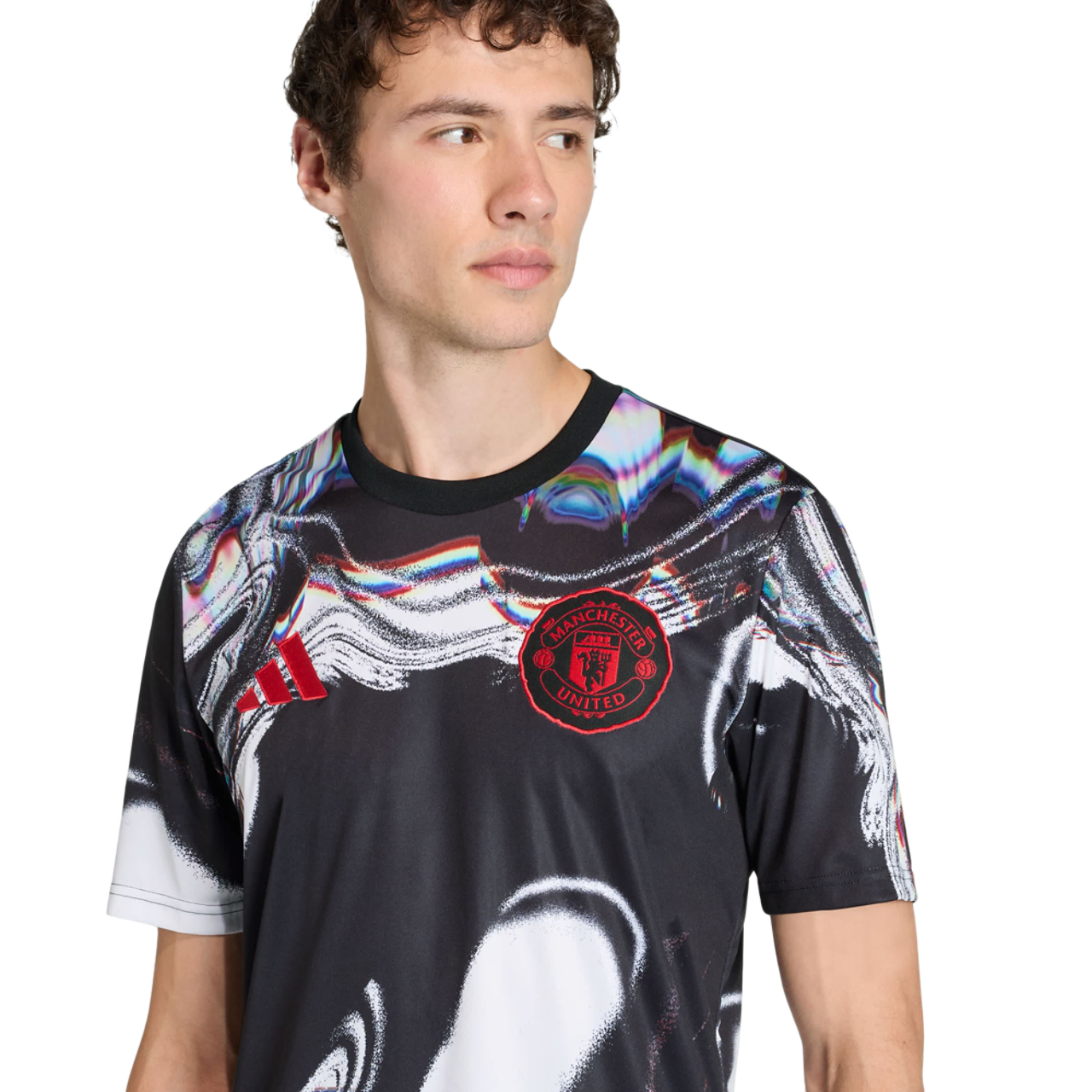 adidas Manchester United 25/26 Pre Match Jersey Image 4 sur 6. Appuyez pour ouvrir la galerie de photos.