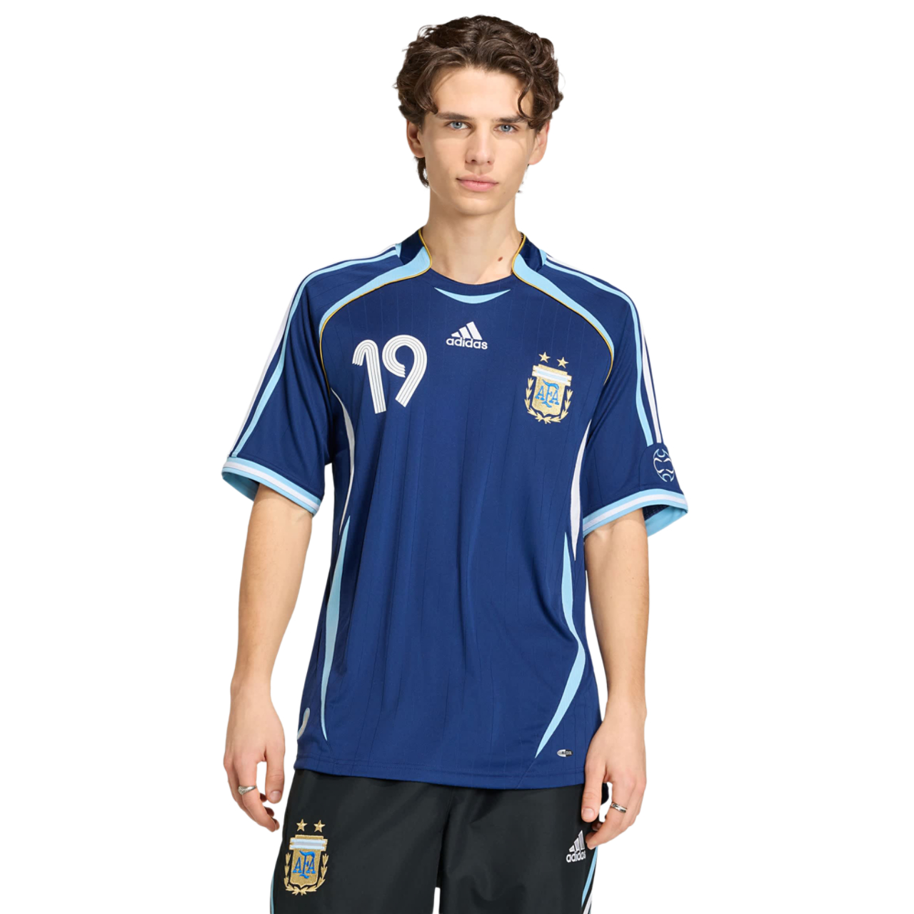 adidas Argentina Away Jersey 2006 Messi Bild 1 von 6. Antippen, um die Fotogalerie zu öffnen.