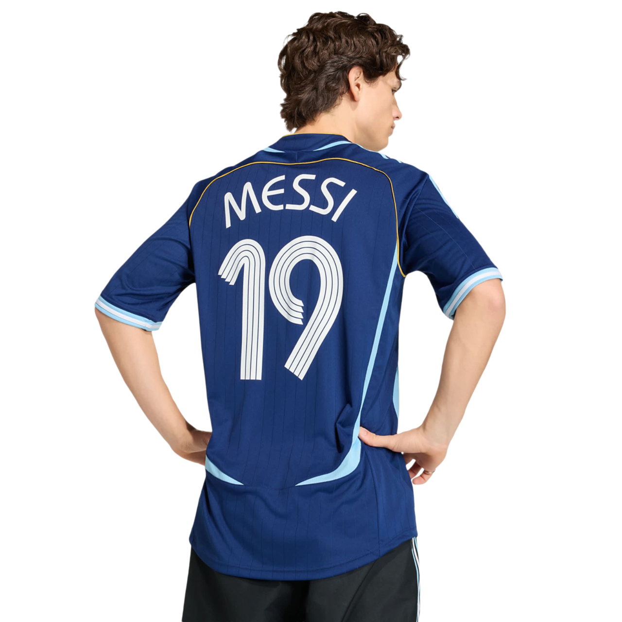 adidas Argentina Away Jersey 2006 Messi Bild 3 von 6. Antippen, um die Fotogalerie zu öffnen.