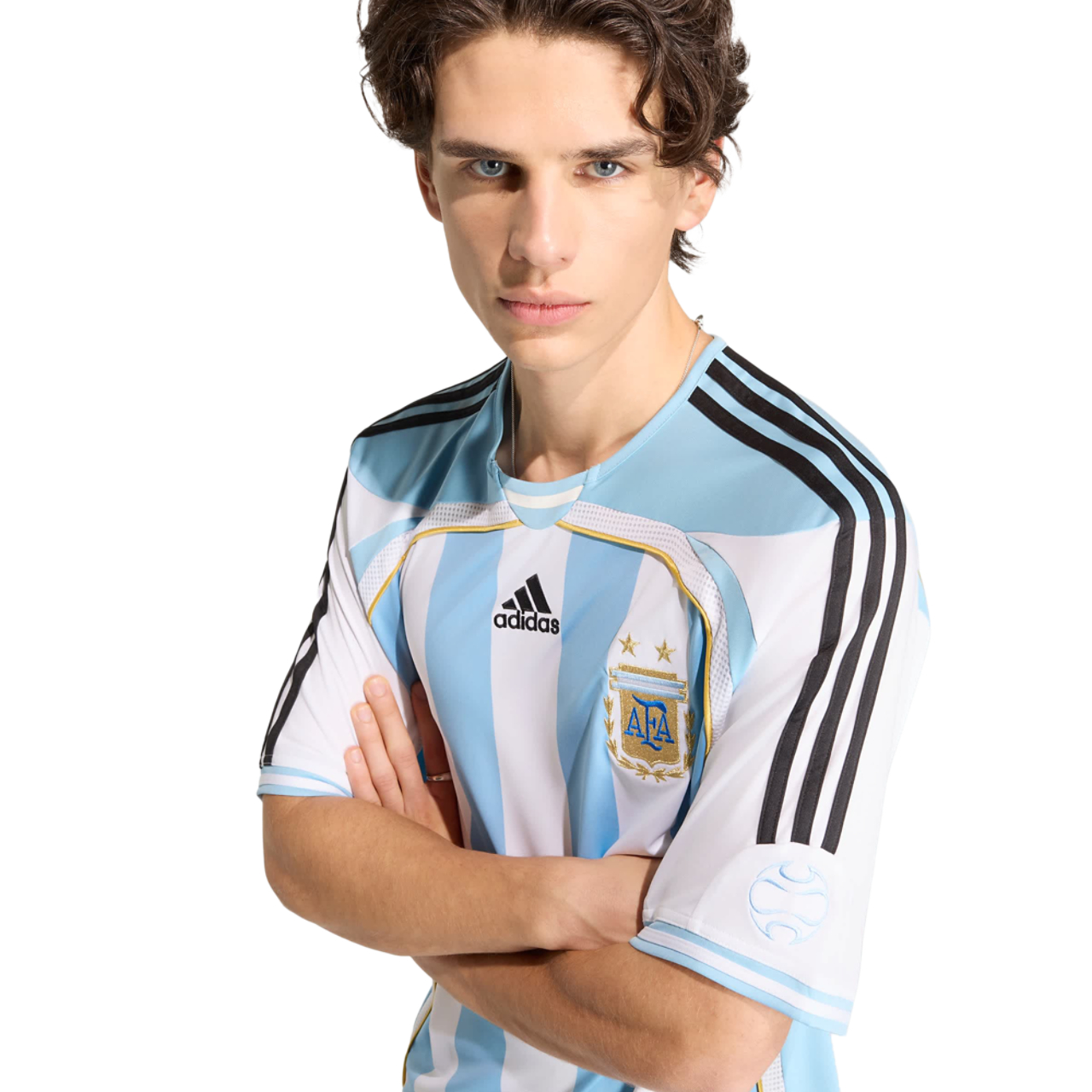 adidas Argentina Home Jersey 2006 Imagen 4 de 6. Toque para abrir la galería de fotos.