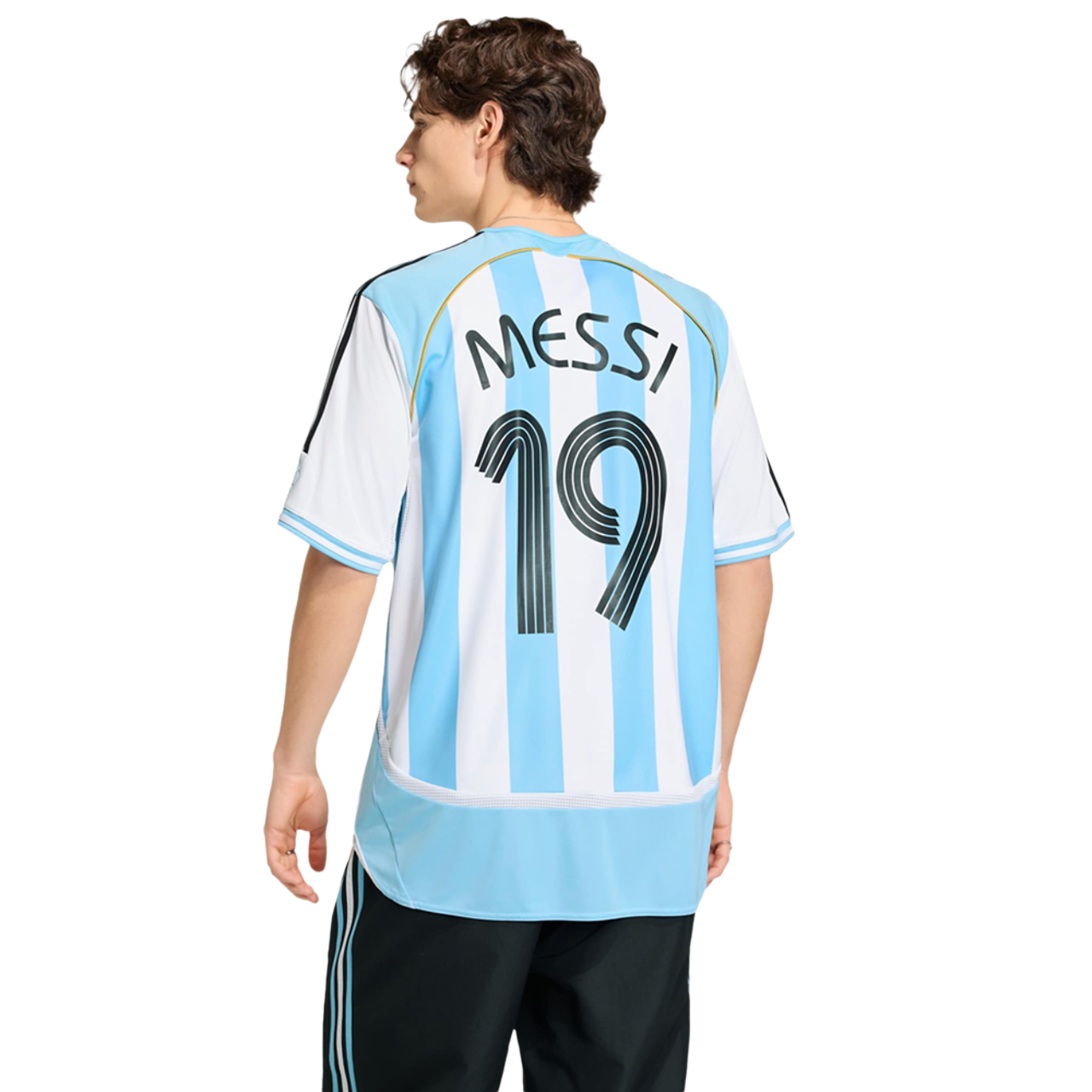 adidas Argentina Home Jersey 2006 Messi Imagen 3 de 6. Toque para abrir la galería de fotos.
