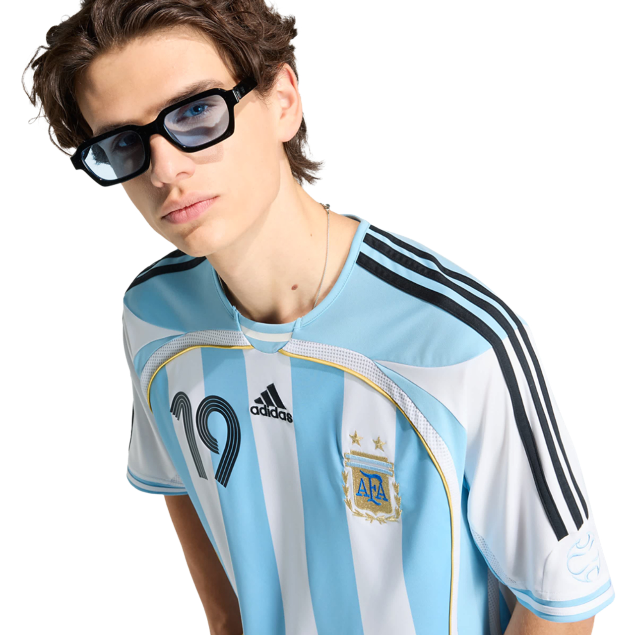 adidas Argentina Home Jersey 2006 Messi Imagen 4 de 6. Toque para abrir la galería de fotos.