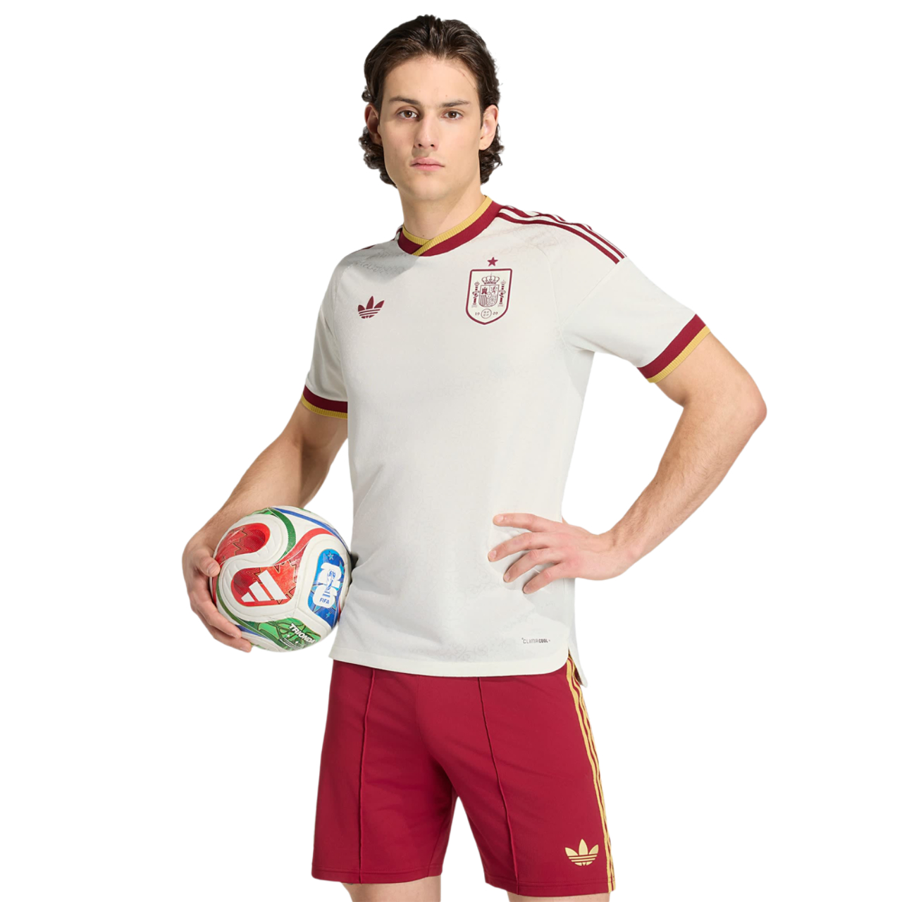 adidas Spain 26 Away Authentic Jersey Image 1 of 4. Tap to open photo gallery.