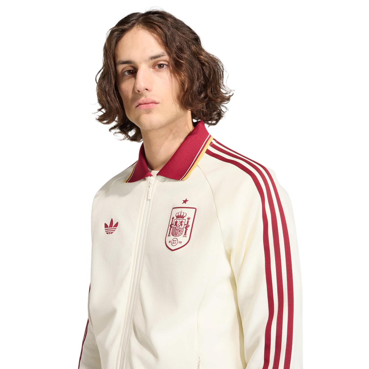adidas Spain Away Anthem Jacket Image 3 of 4. Tap to open photo gallery.