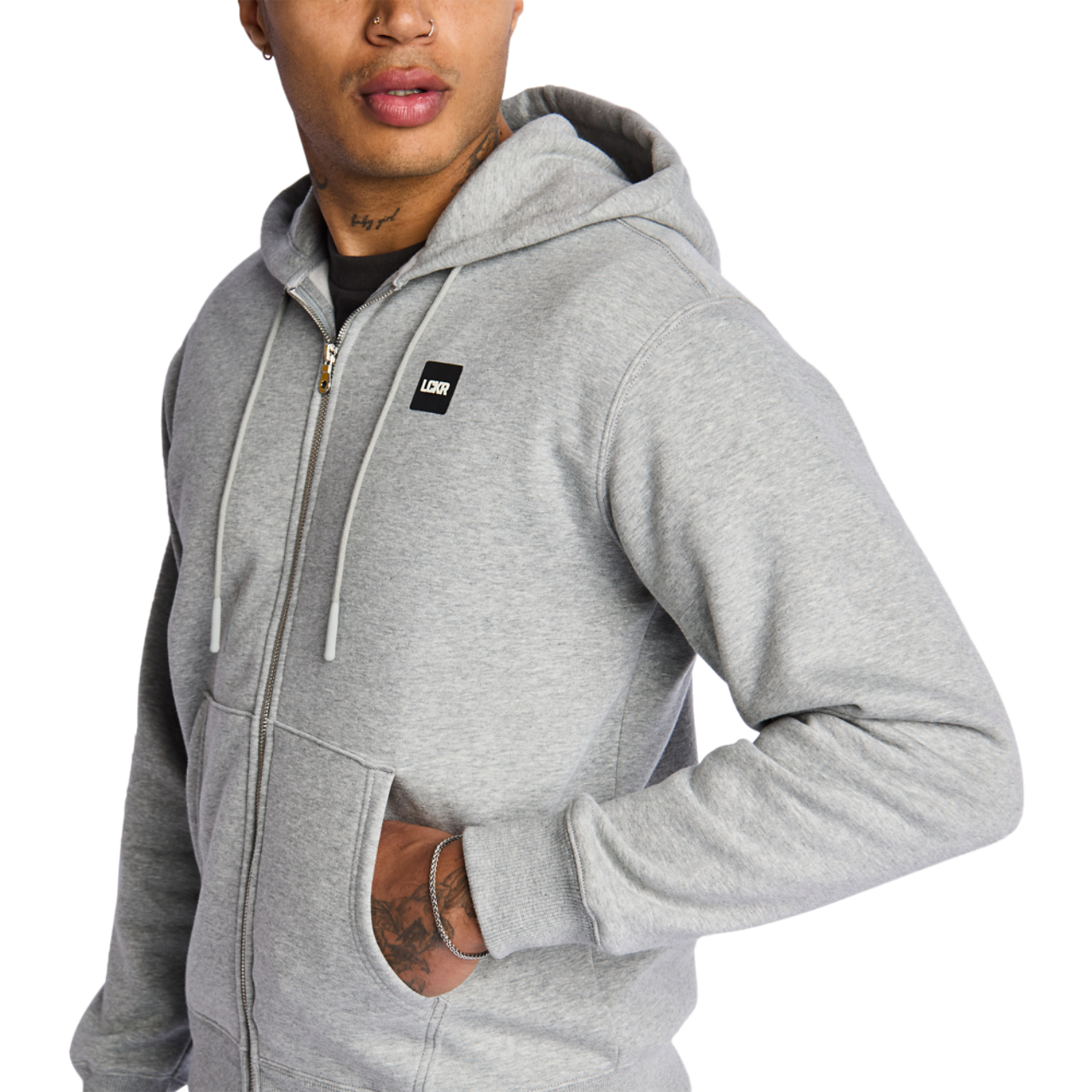 LCKR Embroidered Hooded Image 4 of 4. Tap to open photo gallery.