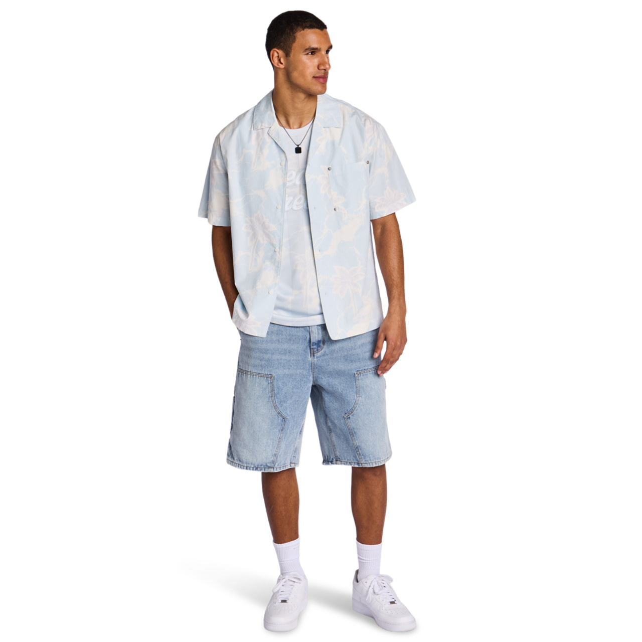 LCKR Tenzin Button Front Shirt Image 2 sur 6. Appuyez pour ouvrir la galerie de photos.