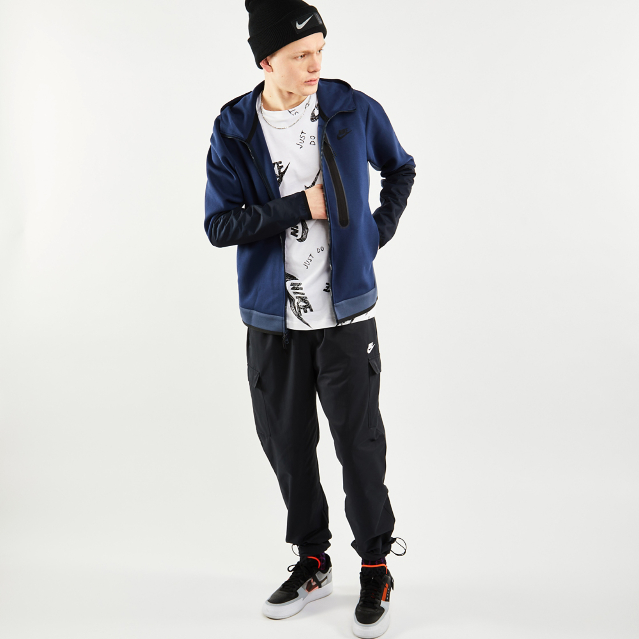 Nike Tech Fleece Full Zip Image 2 of 4. Tap to open photo gallery.