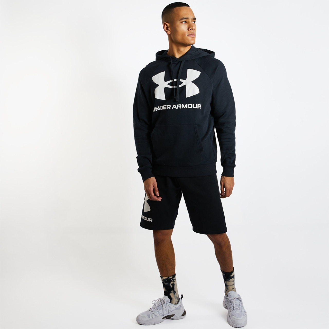 Under Armour Rival Fleece Over The Head Hoody Image 2 of 4. Tap to open photo gallery.