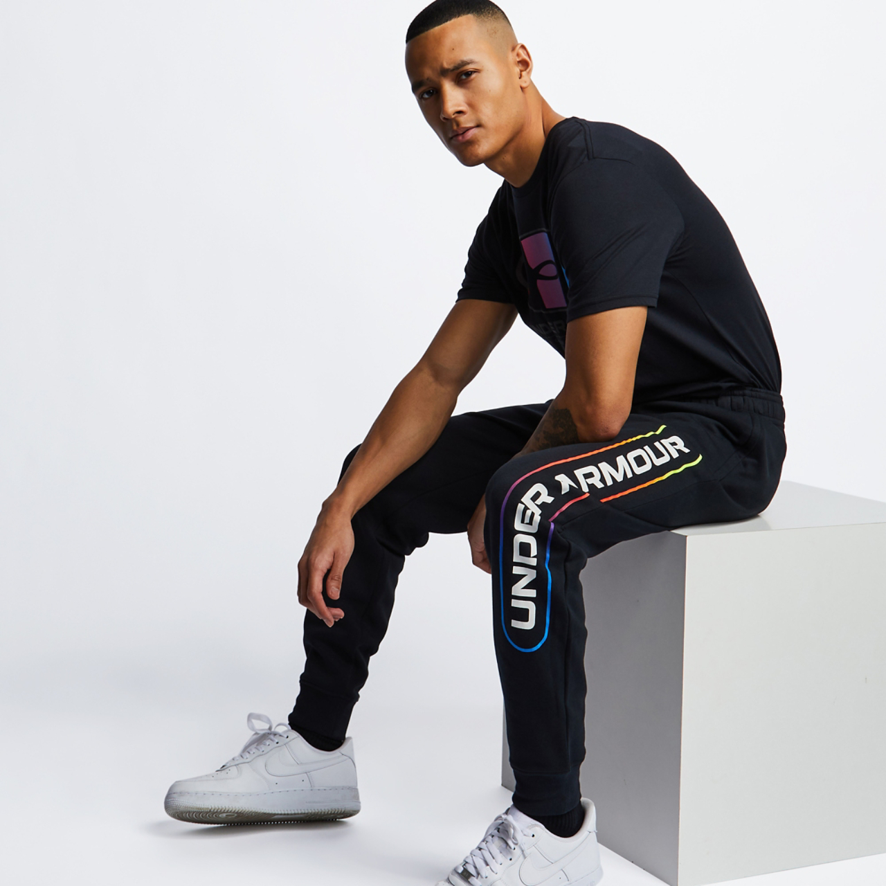 Under Armour Rival Lockertag Cuffed Image 2 of 4. Tap to open photo gallery.