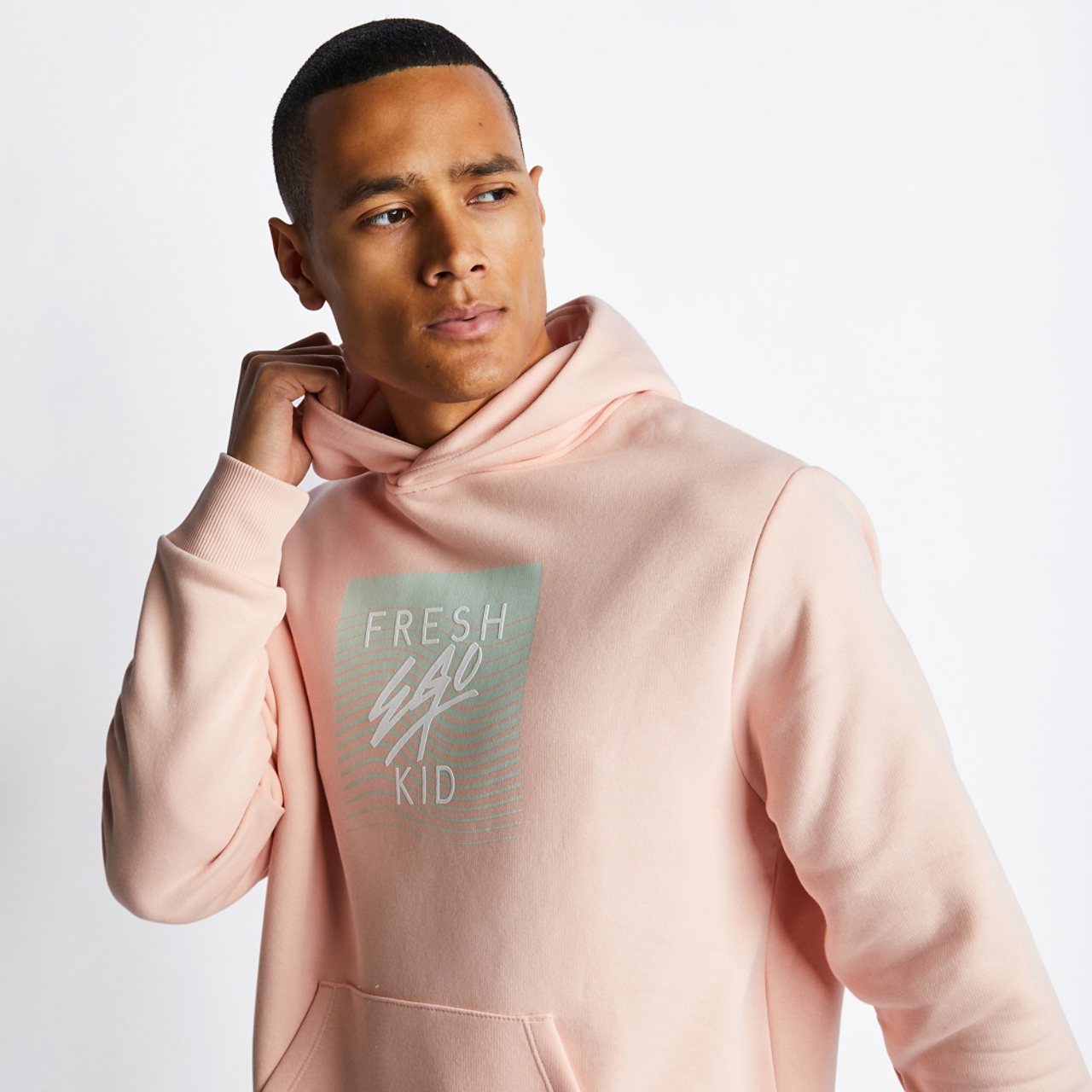 Fresh Ego Kid Warp Logo Hoodie Image 2 of 4. Tap to open photo gallery.