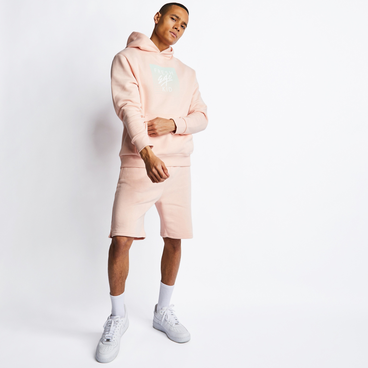 Fresh Ego Kid Warp Logo Hoodie Image 3 of 4. Tap to open photo gallery.