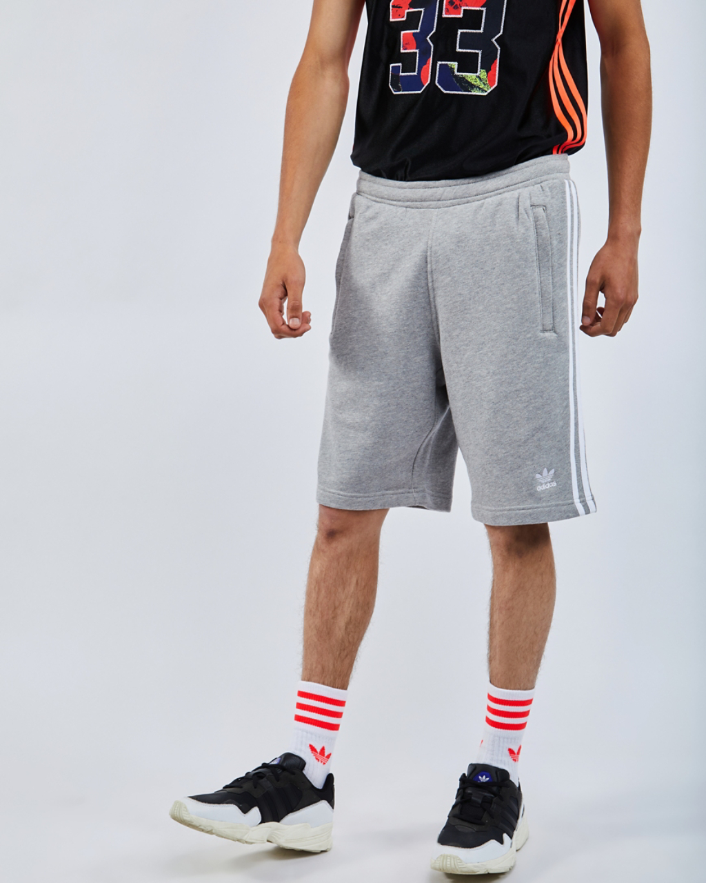adidas 3 Stripes Originals Adicolor Shorts Image 1 of 4. Tap to open photo gallery.