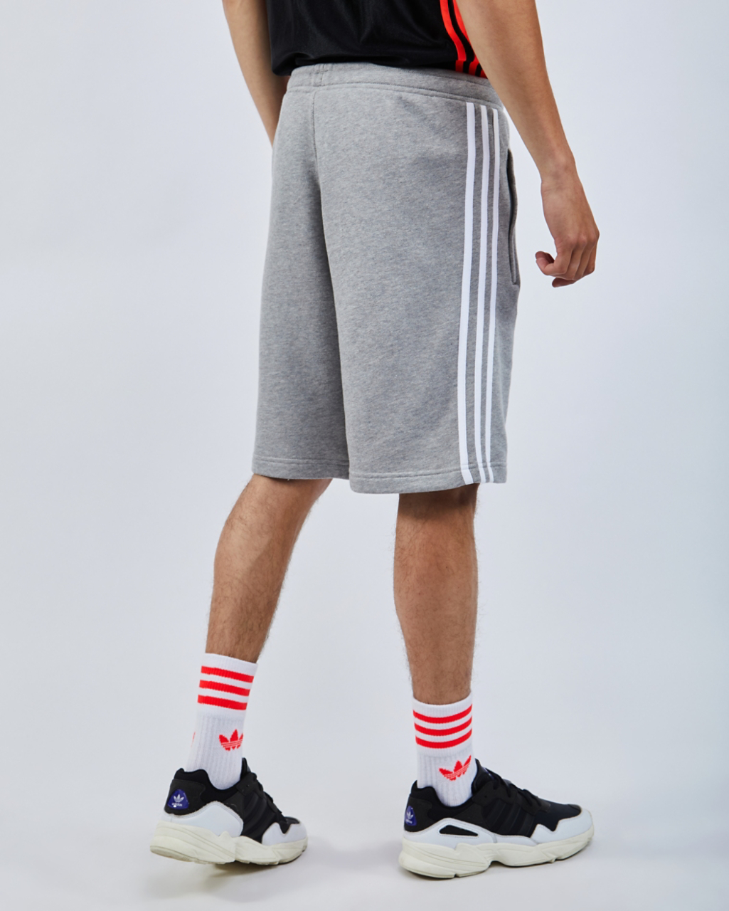 adidas 3 Stripes Originals Adicolor Shorts Image 3 of 4. Tap to open photo gallery.