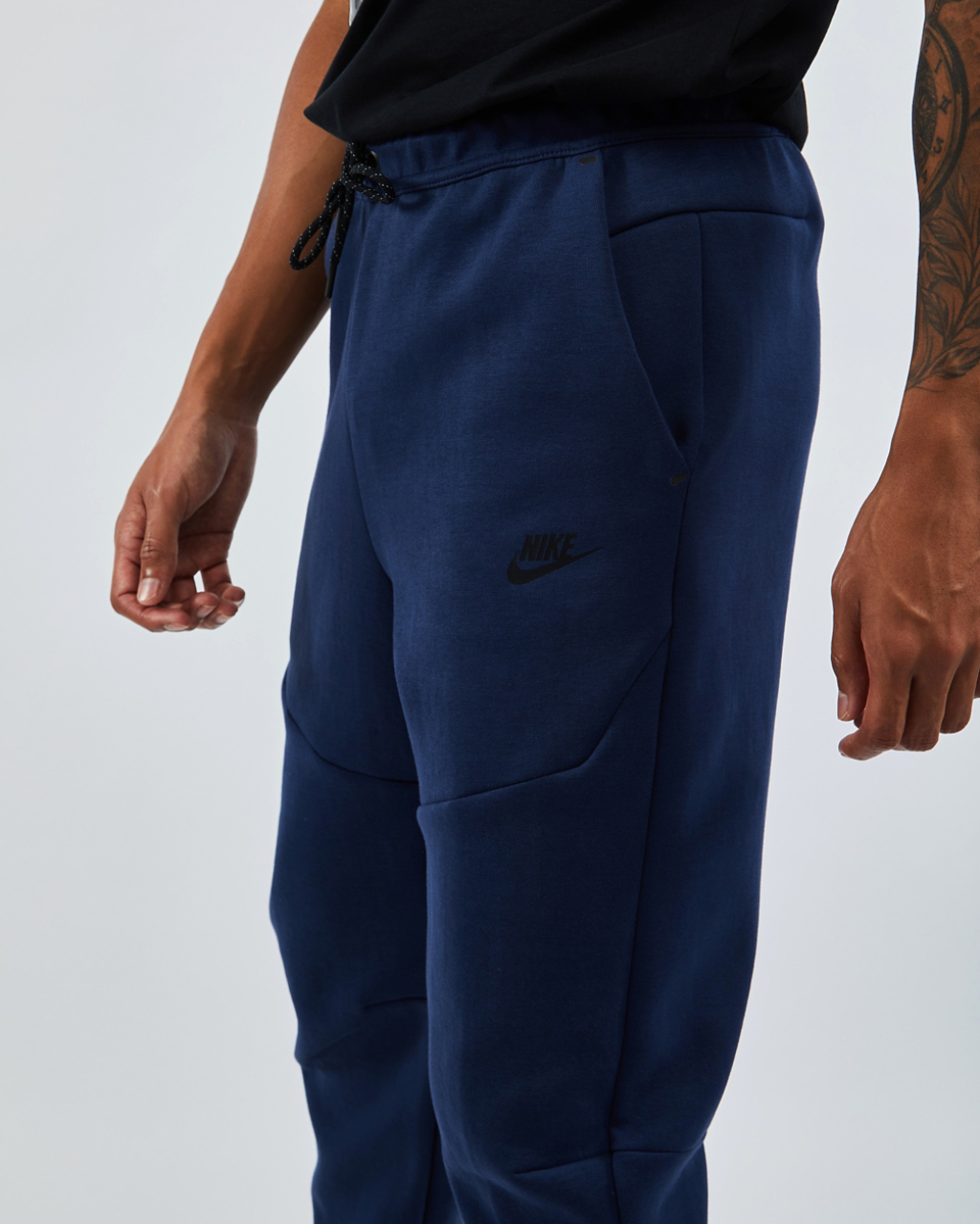 Nike Tech Fleece Cb Cuffed Pant Image 4 of 4. Tap to open photo gallery.