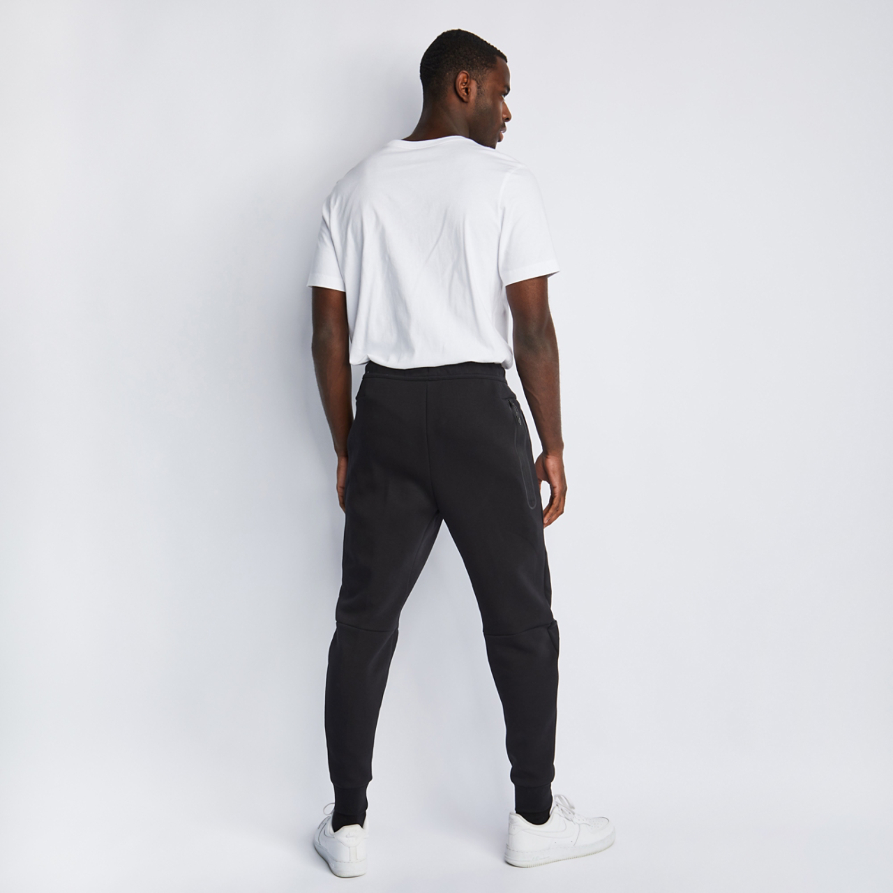 Nike Tech Fleece Cuffed Pant Image 3 of 4. Tap to open photo gallery.