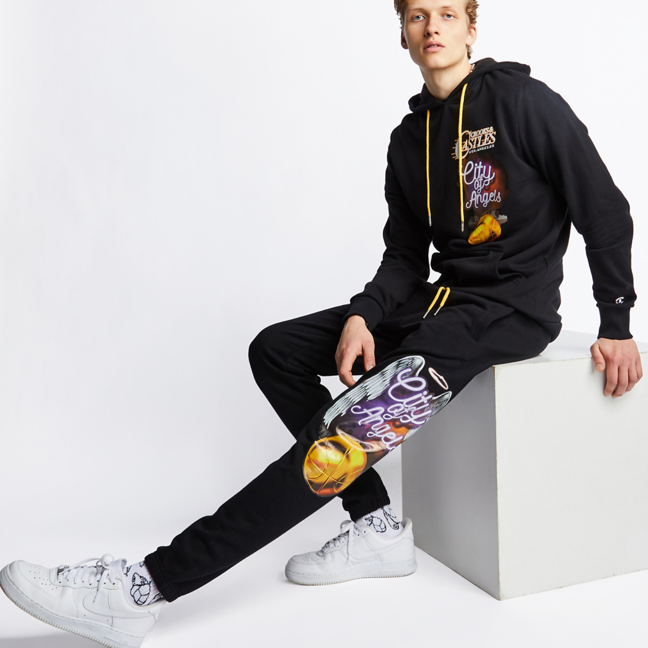 Crooks&Castles City Of Angels Cuffed Image 1 of 4. Tap to open photo gallery.