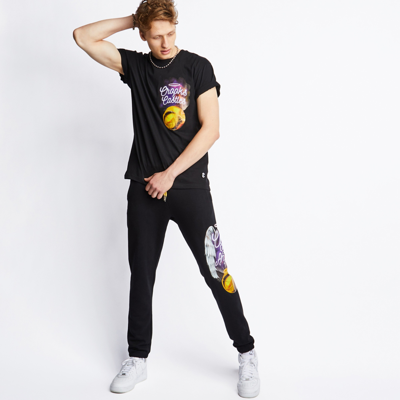 Crooks&Castles City Of Angels Cuffed Image 2 of 4. Tap to open photo gallery.