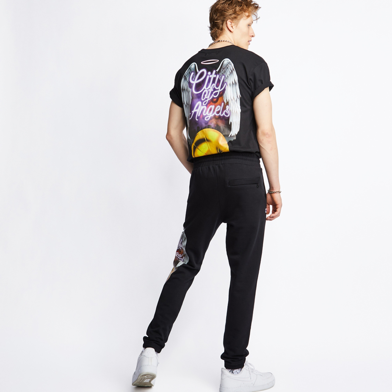 Crooks&Castles City Of Angels Cuffed Image 3 of 4. Tap to open photo gallery.