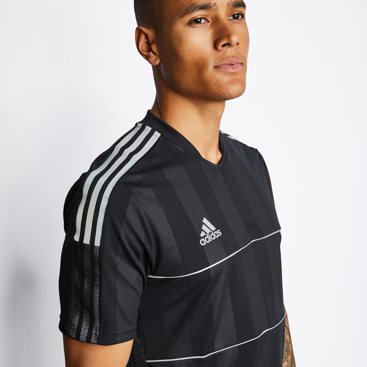 adidas Performance Soccer Shortsleeve Image 4 of 4. Tap to open photo gallery.