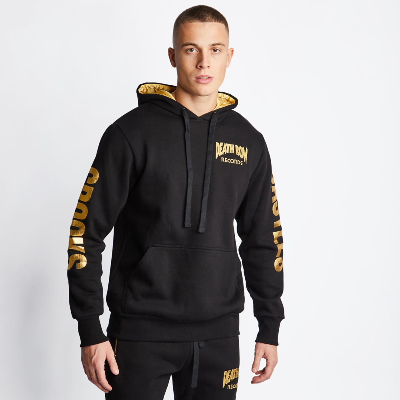 Crooks&Castles Death Row x Crooks Core Hoodie Image 1 of 4. Tap to open photo gallery.