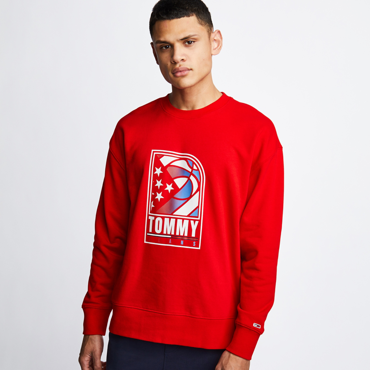 Tommy Jeans Crew Neck Image 1 of 4. Tap to open photo gallery.