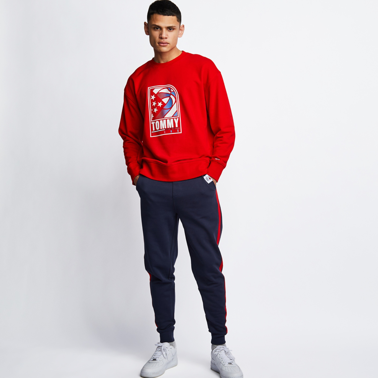 Tommy Jeans Crew Neck Image 2 of 4. Tap to open photo gallery.