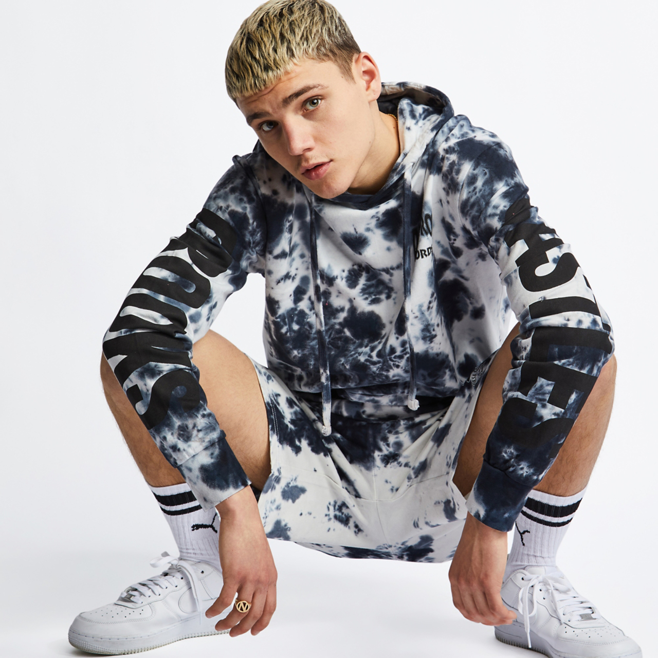 Crooks&Castles Death Row Over The Head Hoodie Image 1 of 5. Tap to open photo gallery.