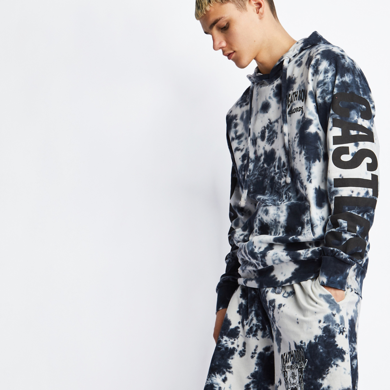 Crooks&Castles Death Row Over The Head Hoodie Image 4 of 5. Tap to open photo gallery.